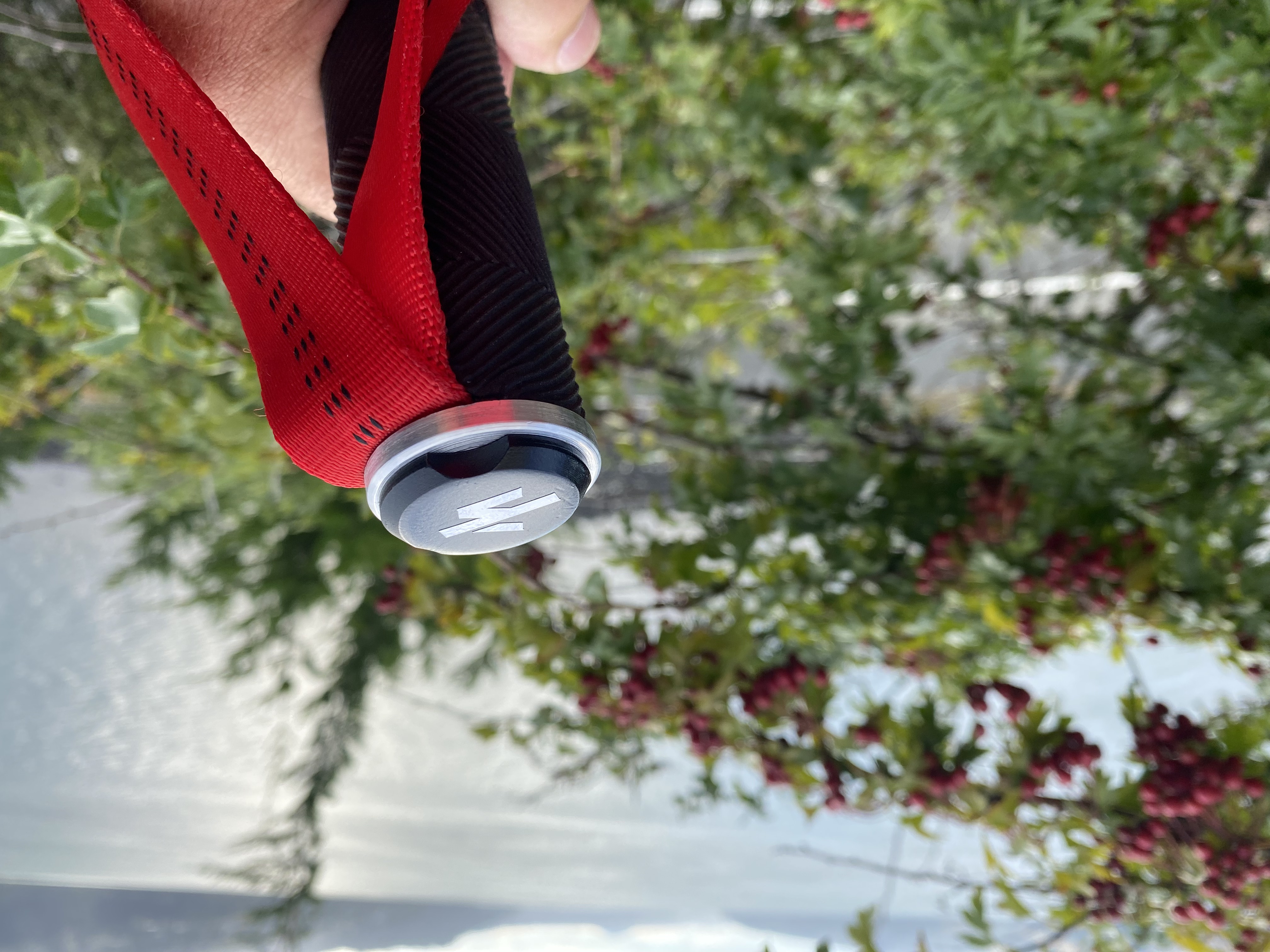 Stowt Staff top cap and strap detail